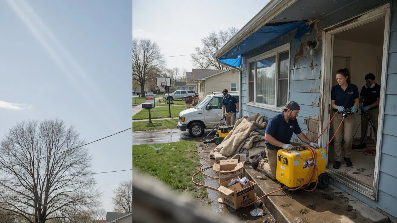 Basement Flood Cleanup in Champion, NE near me